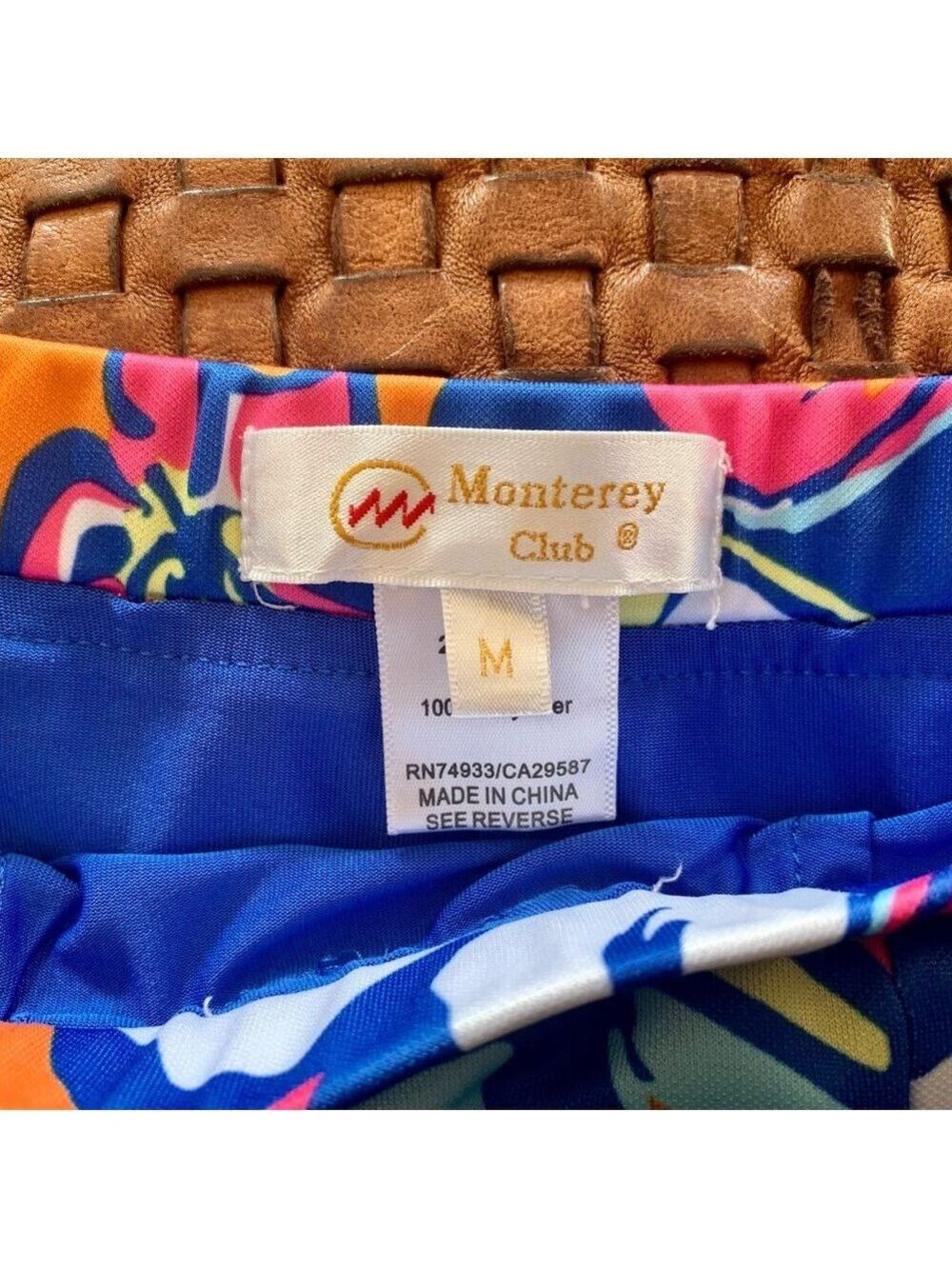 Monterey Club Floral Skort - Picture 2 of 5